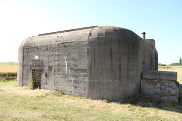 Obraz premium alter Bunker in Holland