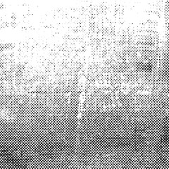 Black grunge halftone background. Monochrome overlaying background. Vector modern texture for sites, business cards, posters, brochures, cover, stickers. Mockup design