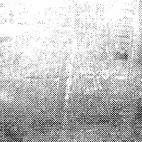 "Black grunge halftone background. Monochrome overlaying ...