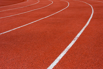 Fototapeta premium Running tracks