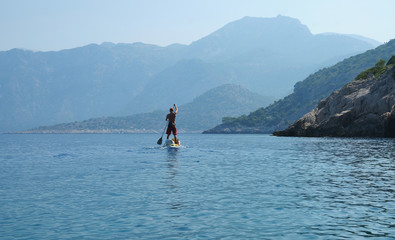 Man on SUP