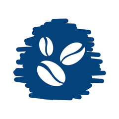 Kaffeebohnen - Handgezeichnete Linien