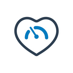  Heart Speed Icon