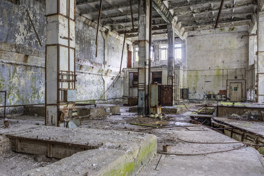 Abandoned radar station Duga in Chernobyl Exclusion Zone