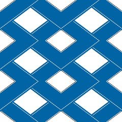 Geometric seamless pattern, double rhombuses