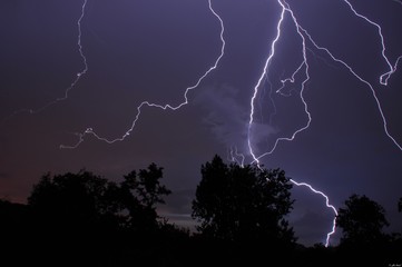 Eclaire multiple, charente