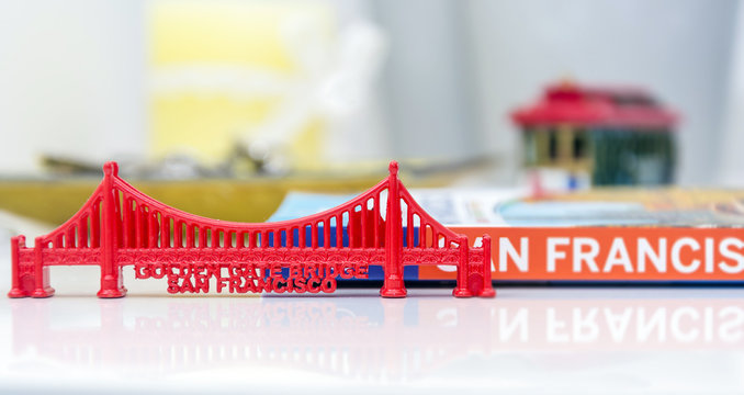 Golden Gate Bridge miniature