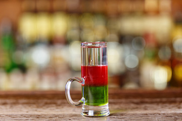 Cocktail shot at Eurasia