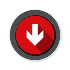 Down Arrow sign illustration