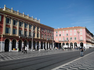 Obraz premium Place Massena Nice