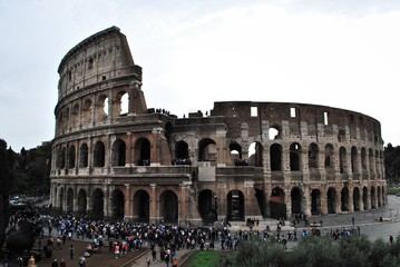 Naklejka premium Colisée, Rome, Italie