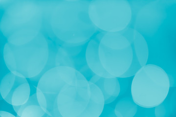 bokeh background turquoise