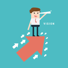 Searching for opportunities. Business concept