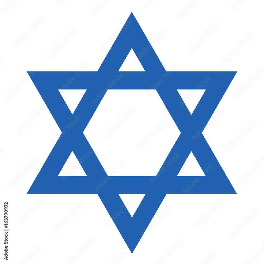 Wall mural star of david