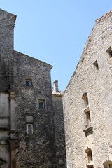 Fototapeta na wymiar Le château de Javon à Lioux en Provence dans le Vaucluse