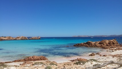 Palau, la maddalena, sardaigne, italie, mer, m&eacute;diterrann&eacute;e, vague, montagne, bateau, crique, paysage, ciel, voilier,
