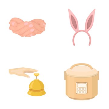 kitchen, convenience, business and other web icon in cartoon style.microwave, multivark, technology, icons in set collection.