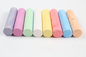 colored chalk