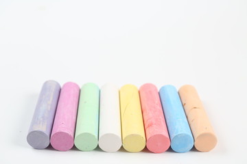 colored chalk