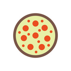Illustration of pizza