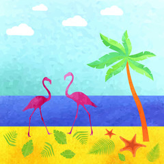 Illustration beach