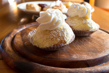 Sweet Mimosa ,Italians Sweets, Italy, Apulia