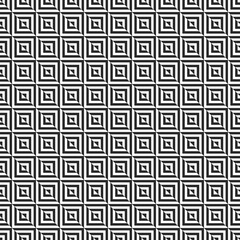 Retro memphis geometric square shapes seamless abstract patterns. Hipster fashion 80-90s. Jumble textures. Optical illusion effect. Memphis style for printing, website, fabric design, poster, cards.