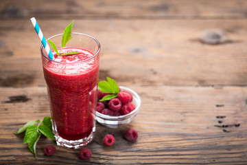 Raspberry smoothie