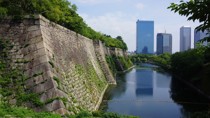 大阪城、