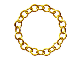 golden chain for frame