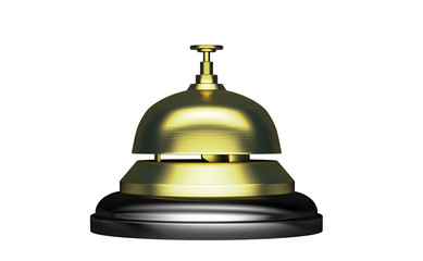 Campanello di servizio da Reception di Hotel Lucido, isolato