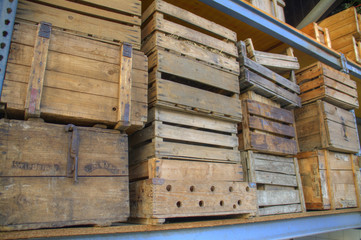 alte Transportkisten