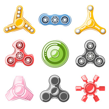 Hand spinner elements