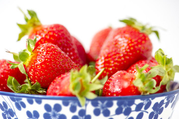 fresh strawberries
