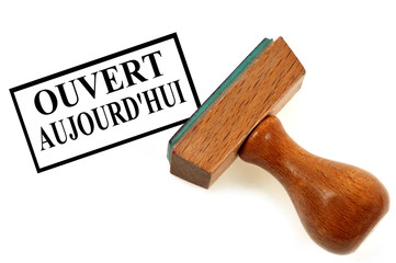 Tampon ouvert aujourd'hui