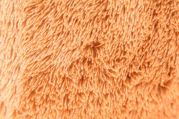 close up of artificial fur background