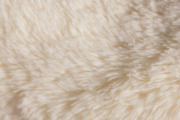 close up of artificial fur background