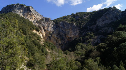 Ardèche montagne cascade pissevieille 