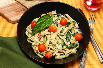 Basil Fettuccine