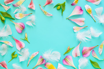 Fototapeta premium Romantic summer or spring background