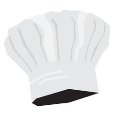 Isolated geometric chef hat on a white background, Vector illustration