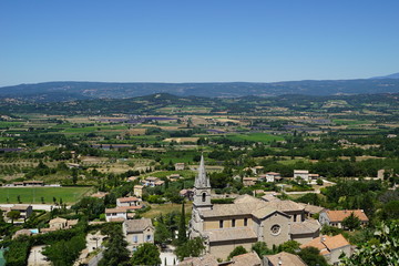 Fototapeta premium Paysage du Lubéron