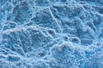 Fototapeta na wymiar Blue Mineral and Natural chaotic patterns textures
