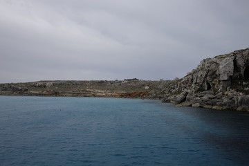 Fototapeta premium The coast of favignana