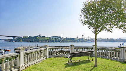 Vista de Ribadeo, Lugo, Galicia