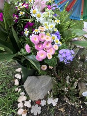 Blumen Grab liebe Andenken Gedenken 