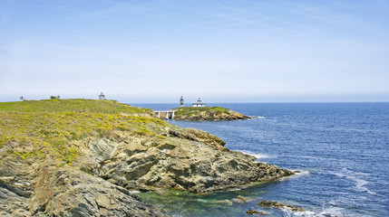 Paisaje de Ribadeo, provincia de Lugo, Galicia, España