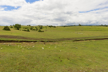 Fototapeta premium Natural park of Urbasa and andia in Navarra