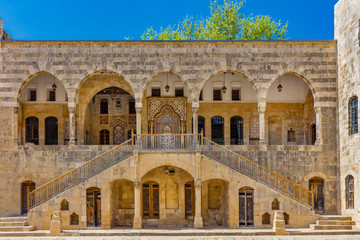 Obraz premium Emir Bachir Chahabi Palace Beit ed-Dine in mount Lebanon Middle east