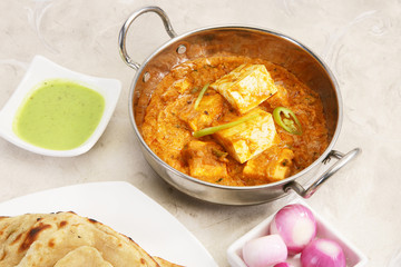 Paneer Butter Masala with Prantha